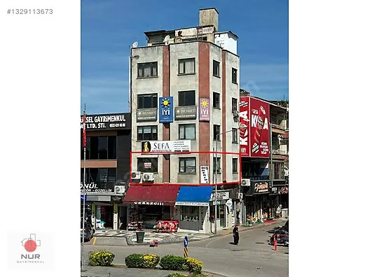 NUR GAYRİMENKUL'DEN ÇARŞI MERKEZİNDE 1+1 45m2 KİRALIK OFİS
